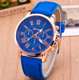 Luxury Brand Leather Quartz Watch Women Men Ladies Fashion Wrist Watch Wristwatches Clock relogio feminino masculino 8A01