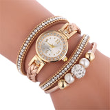 High Quality Beautiful Fashion Women Bracelet Watch Ladies Watch Casual Round Analog Quartz Wrist Bracelet Watch For Women Clock