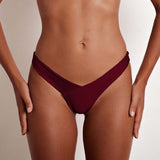 Women's Fashion Sexy Bikin Brazilian Cheeky Bottom Thong V Swimwear Swimsuit Beachwear Swimming Trunks