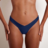 Women's Fashion Sexy Bikin Brazilian Cheeky Bottom Thong V Swimwear Swimsuit Beachwear Swimming Trunks
