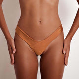 Women's Fashion Sexy Bikin Brazilian Cheeky Bottom Thong V Swimwear Swimsuit Beachwear Swimming Trunks